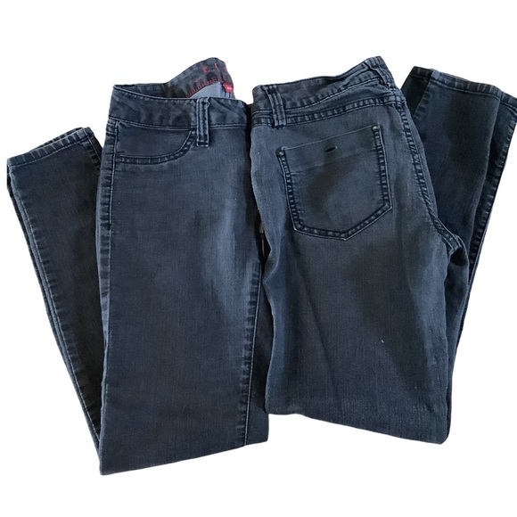 Elle Dark Blue Denim Jeans - Picture 1 of 4